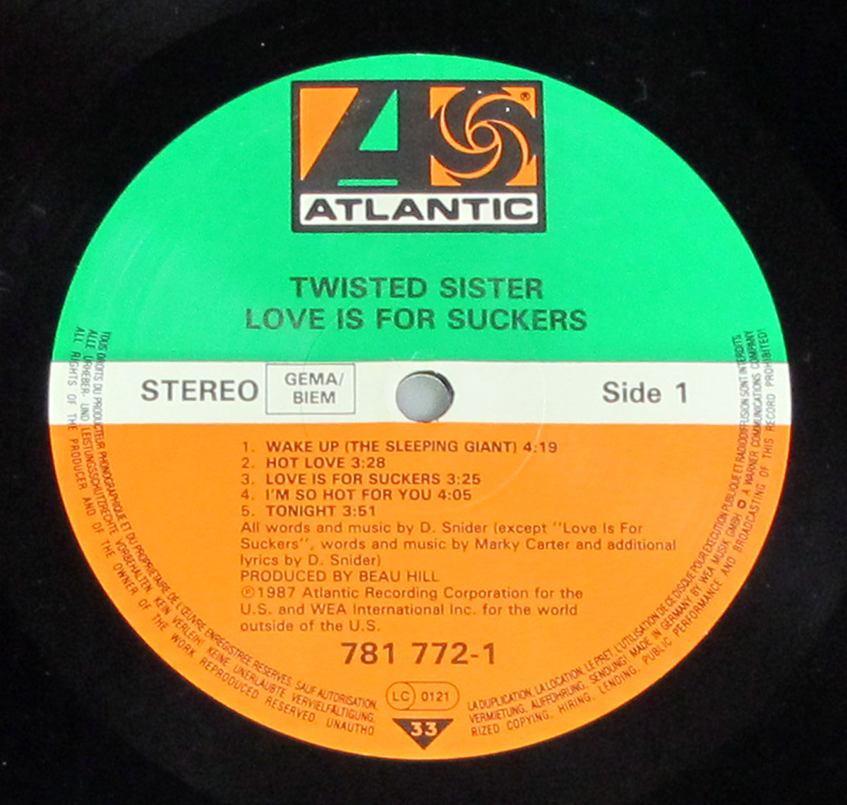 High Resolution Photos of twisted sister love for suckers 